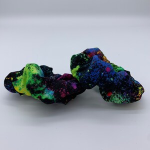 Outta This World Scrunchie - Outer Space Scrunchies - 90s Fashion Scrunchie