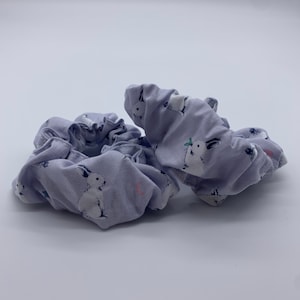 Hase Kaninchen Scrunchie - Hasen auf Haar Scrunchie