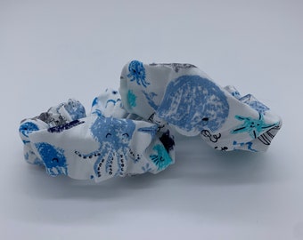 Octopus Scrunchie - Crab Scrunchies -  Whale Scrunchie