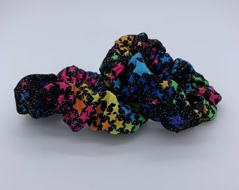 Star Scrunchie - Stars Scrunchies - Glitter Scrunchie