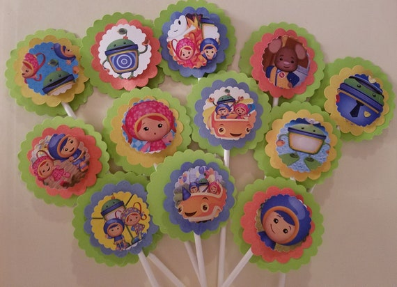 Partydekoration Feste Besondere Anlasse Team Umizoomi Cupcake