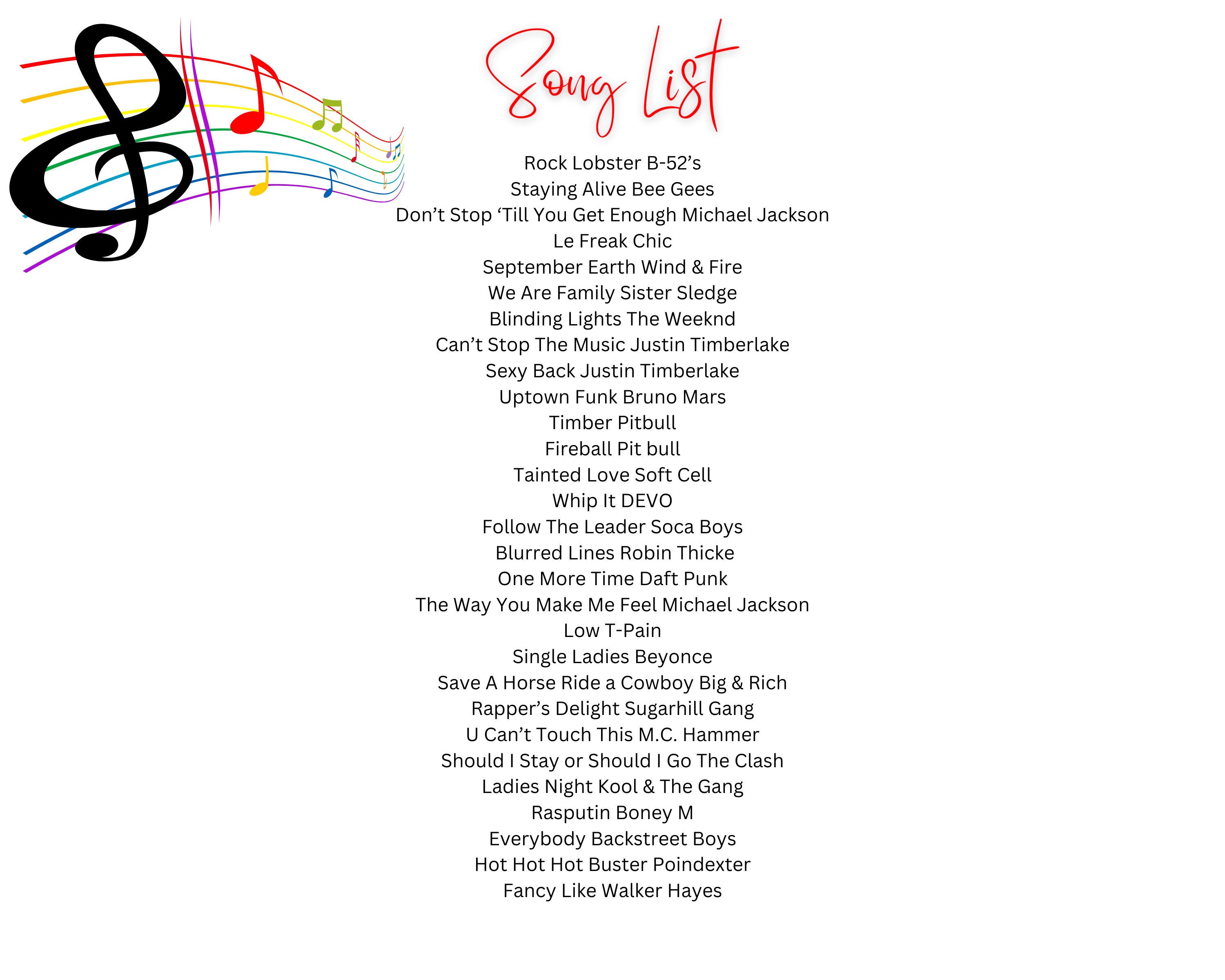 Dance Party Musical Bingo Musical Bingo Printable Party Bingo Party ...