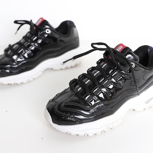 vintage 1990s y2k SKECHERS brand PLATFORM runners club kid athletic shoes -- women&#39;s size 8