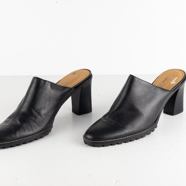 90s chunky heel sneakers