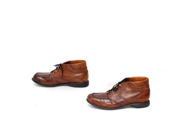 vintage RED WING brand 60s 70s brown leather HIKIN