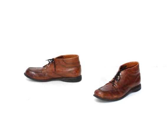 vintage RED WING brand 60s 70s brown leather HIKI… - image 2