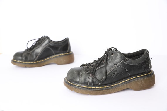 black floral dr martens