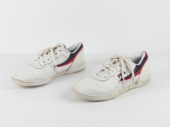 Planet krydstogt Taktil sans Vintage 1980s 90s White Tennis Shoes Classic FILA White Shoes - Etsy