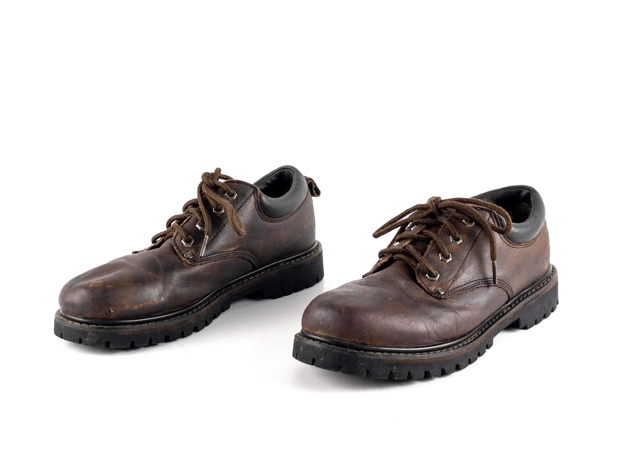 Vintage 90s Y2k PLATFORM Sneakers BROWN & Black Club Kid Y2k Shoes