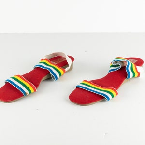 Rainbow flat deals sandals