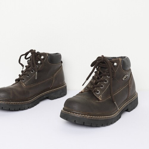 Dr. Martens Style Brown Leather Vintage 