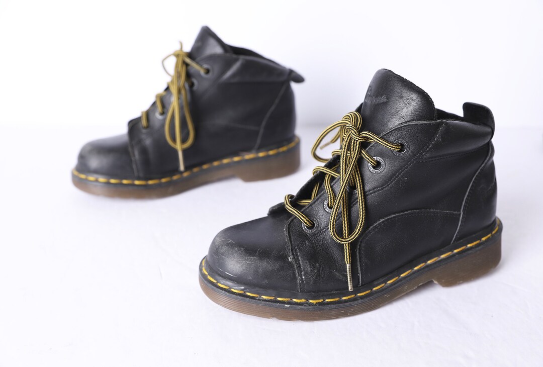 靴 Dr.Martens VINTAGE3989 BLACK UK5(24cm) Vintage US Size 5 Women's Dr. MARTENS Black Grunge 1990s