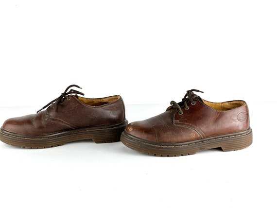 vintage BROWN dr. martens style SKECHERS brand 90… - image 2