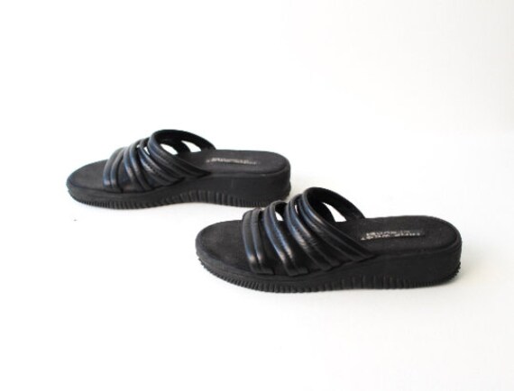 platform adidas slides