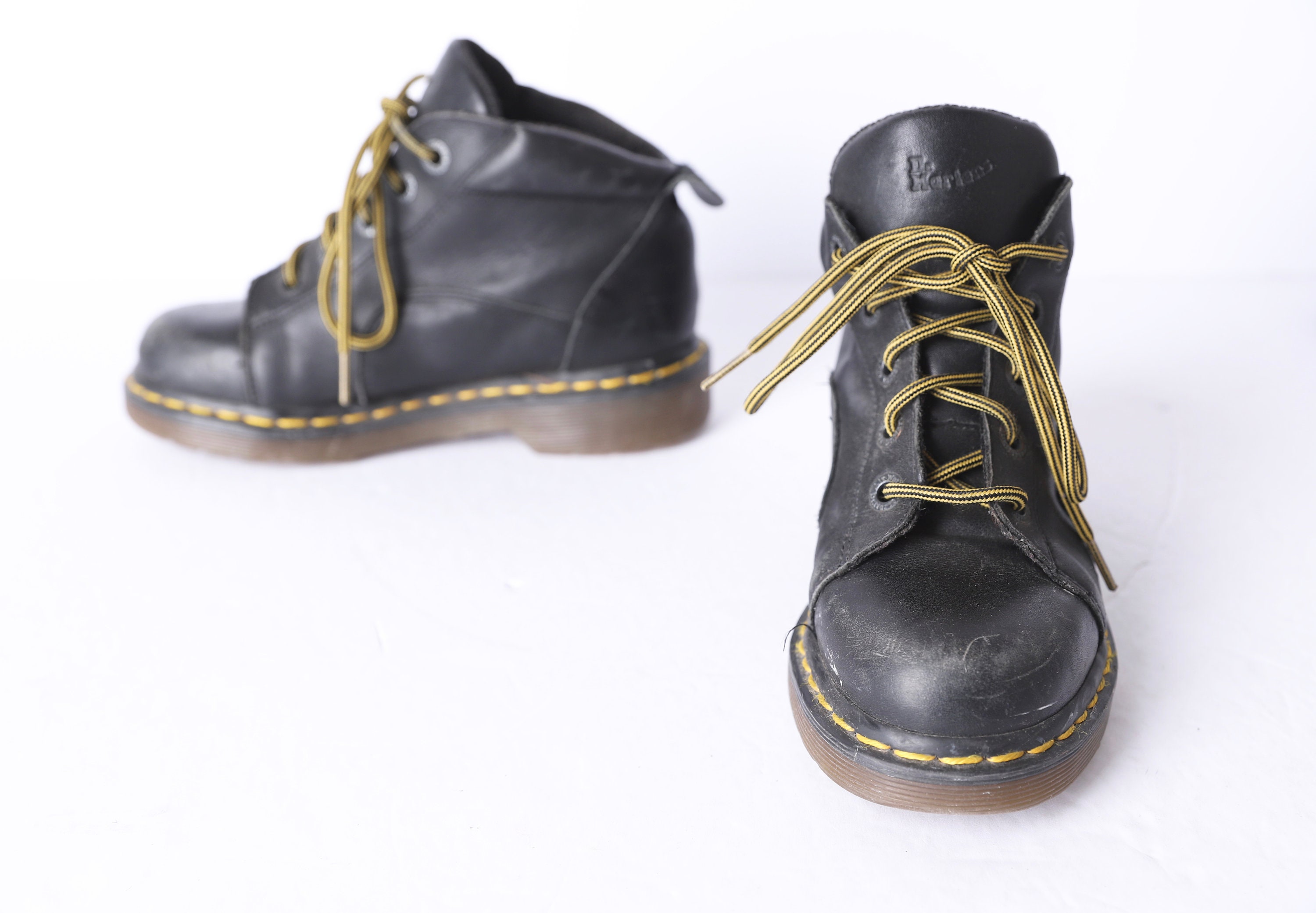 Vintage US Size 5 Women's Dr. MARTENS Black Grunge 1990s