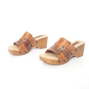 靴 Patchwork Mule Leather And Cork Sole 00000000_zi_5ccc4592-f776-46fb