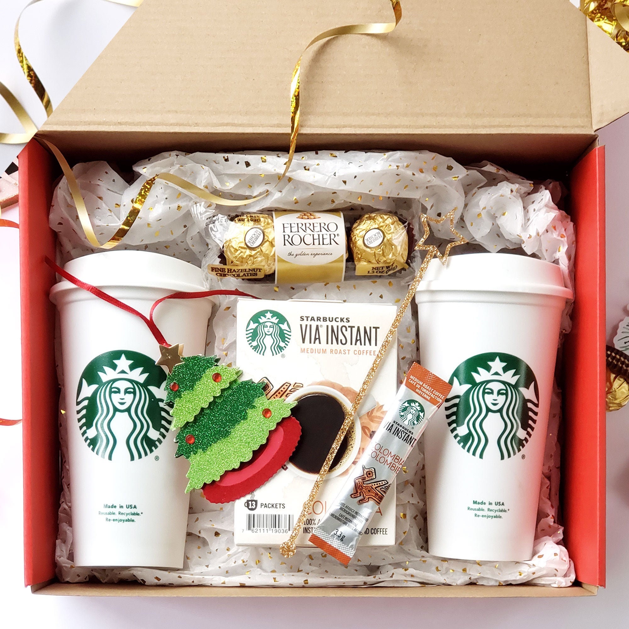 STARBUCKS COFFEE MAKING ACCESSORIES Sold As Set