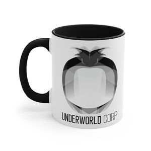 Underworld Corp Taza de café con diseño de granada, Hades Perséfone, mitología, 11 oz