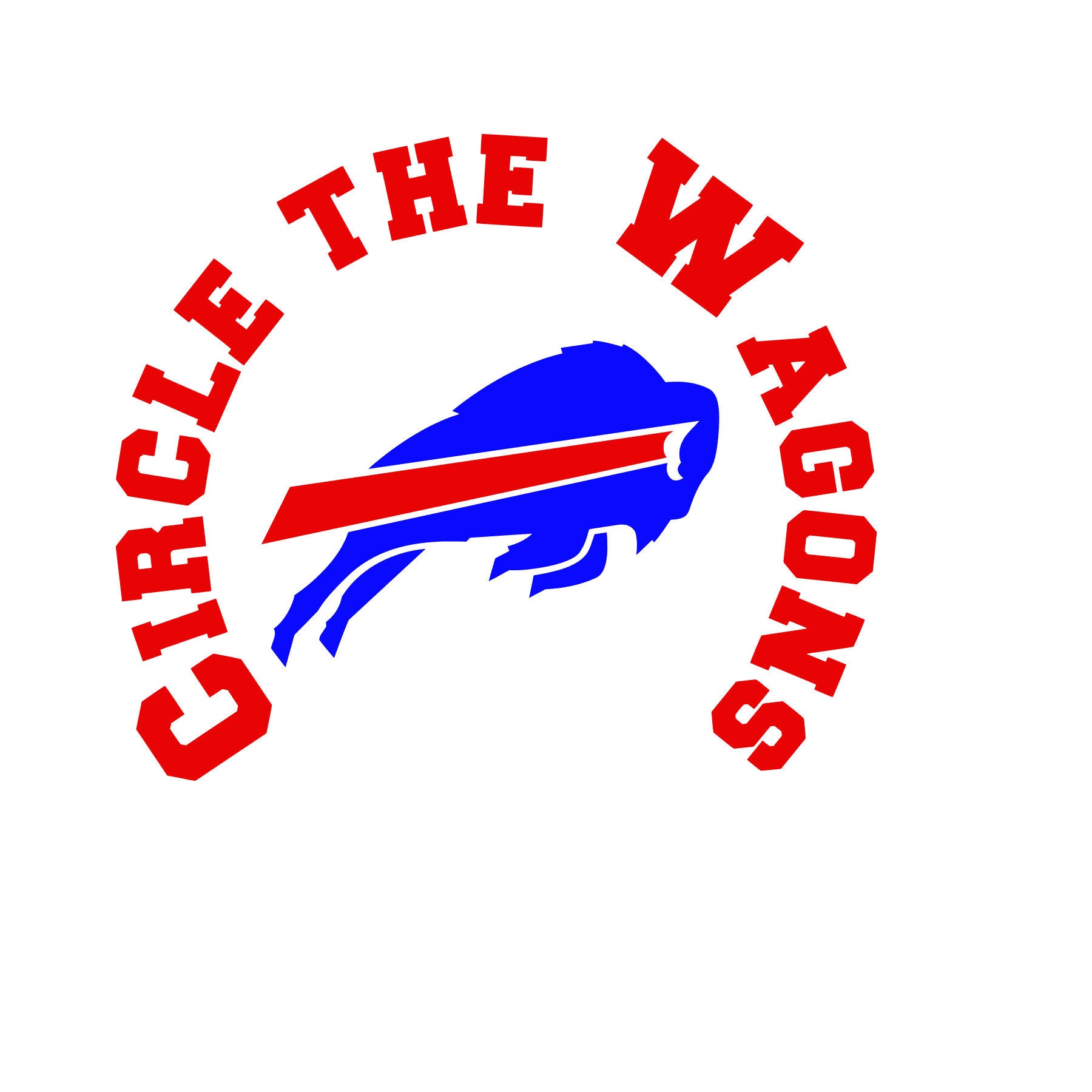 Circle the Wagons Instant Download Digital Cut file ready to Etsy