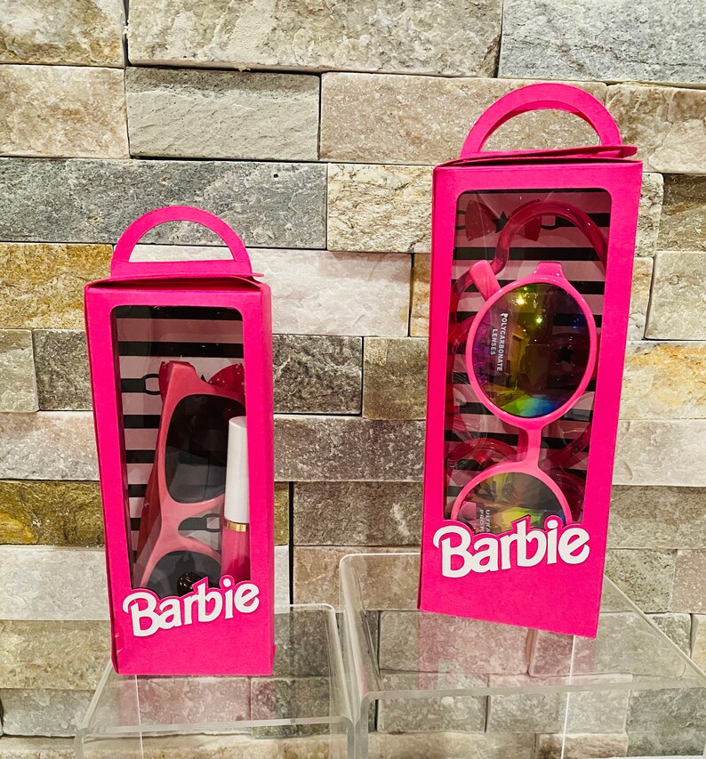 Digital SVG Barbie Box Party Favor Template Instant Download Etsy