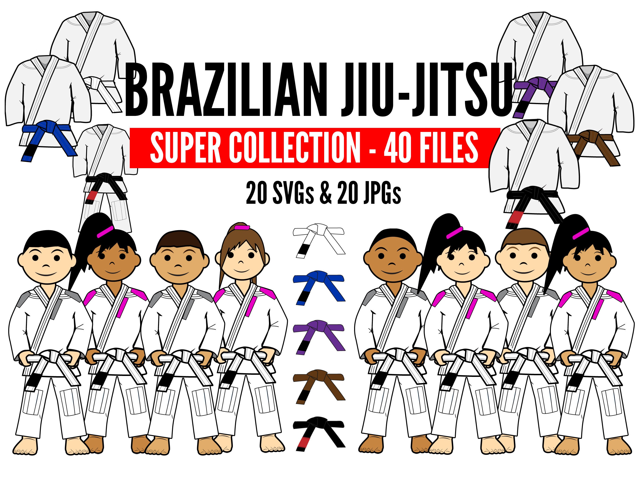 Karate Uniform Clipart
