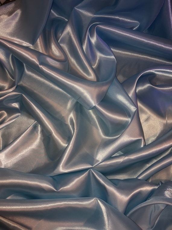 1 MTR SHINY BURGUNDY SATIN LIGHT WEIGHT SOFT POLYESTER LINING FABRIC 58” WIDE
