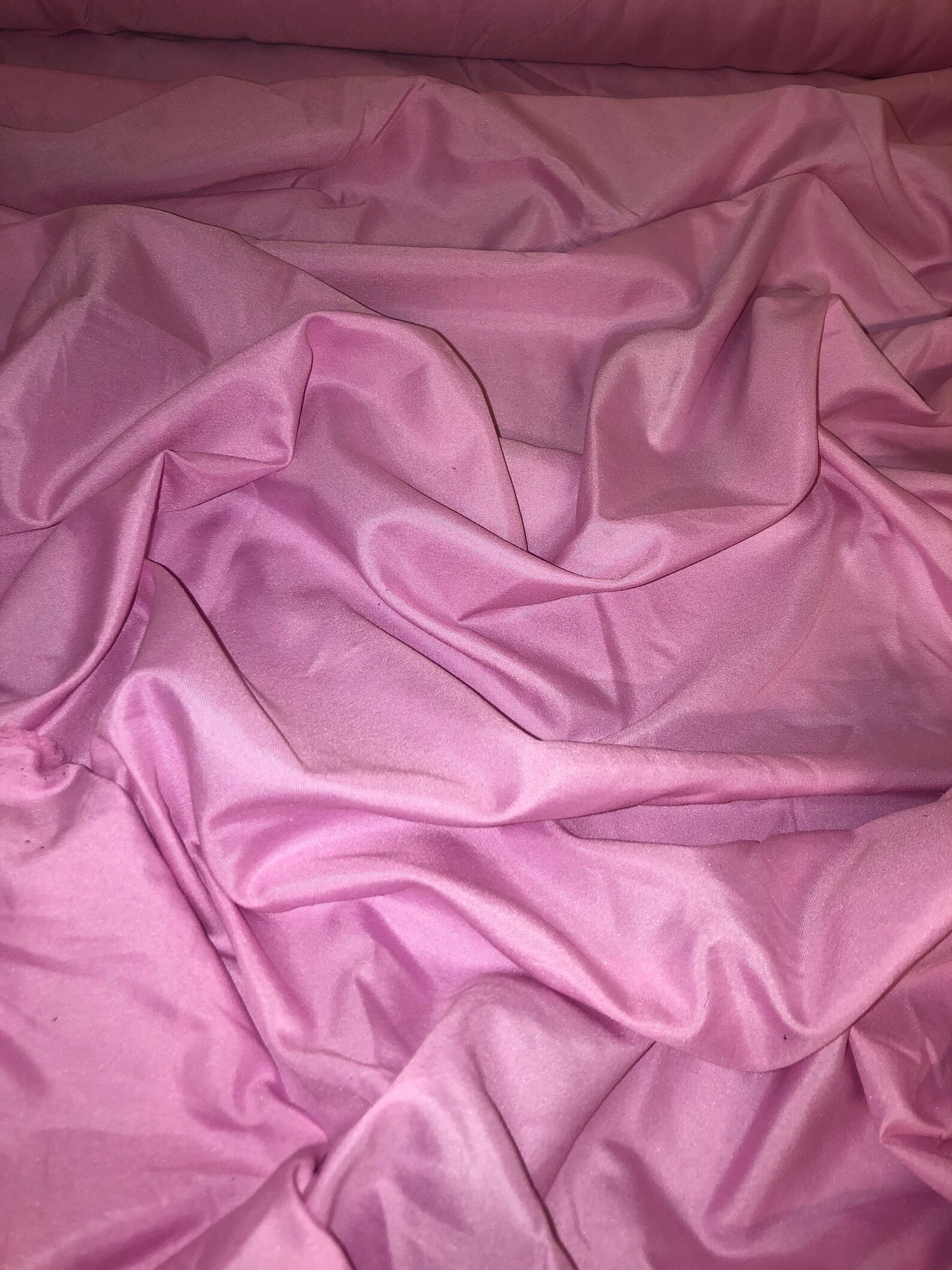 Baby pink polyester fabric 58 wide Etsy