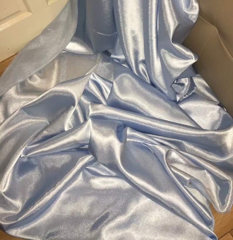 3 MTR QUALITY NAVY BLUE ICE CRUSH VELVET FABRIC..58 INCHES WIDE