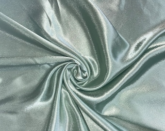 1 mtr lime green quality crepe back satin fabric,bridal,crafts,dress..58" wide