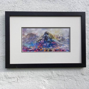 Scott Naismith framed art 'Glencoe resonance  Scottish atmospheric paintings