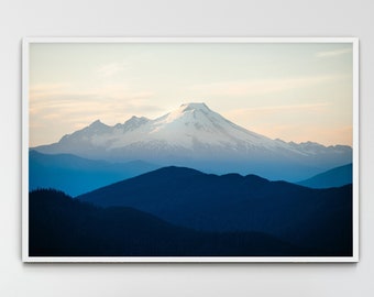 Mt. Baker Sunset Print – North Cascades Fine Art Photography