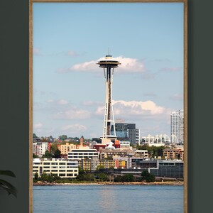 Space Needle Photograph Seattle Washington Seattle Photography Print Seattle Skyline Washington Art Pacific Northwest Art PNW Art
