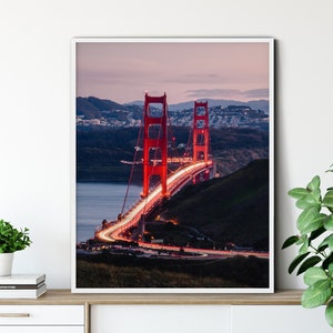 Fine Art Golden Gate Bridge Print San Francisco Photography Print Golden Gate California Coastal Wall Art Bay Area Photography Coastal Print
