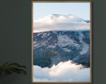 Mount Rainier National Park Photography Print, Pacific Northwest Art
