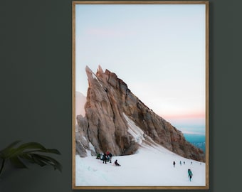 Mount Baker Photography Print, North Cascades National Park Wall Art