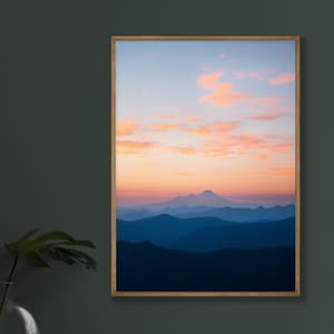 Mount Baker Wall Art North Cascades National Park Bellingham Washington Mt Baker Art Cascades Washington Photography Pacific Northwest Art