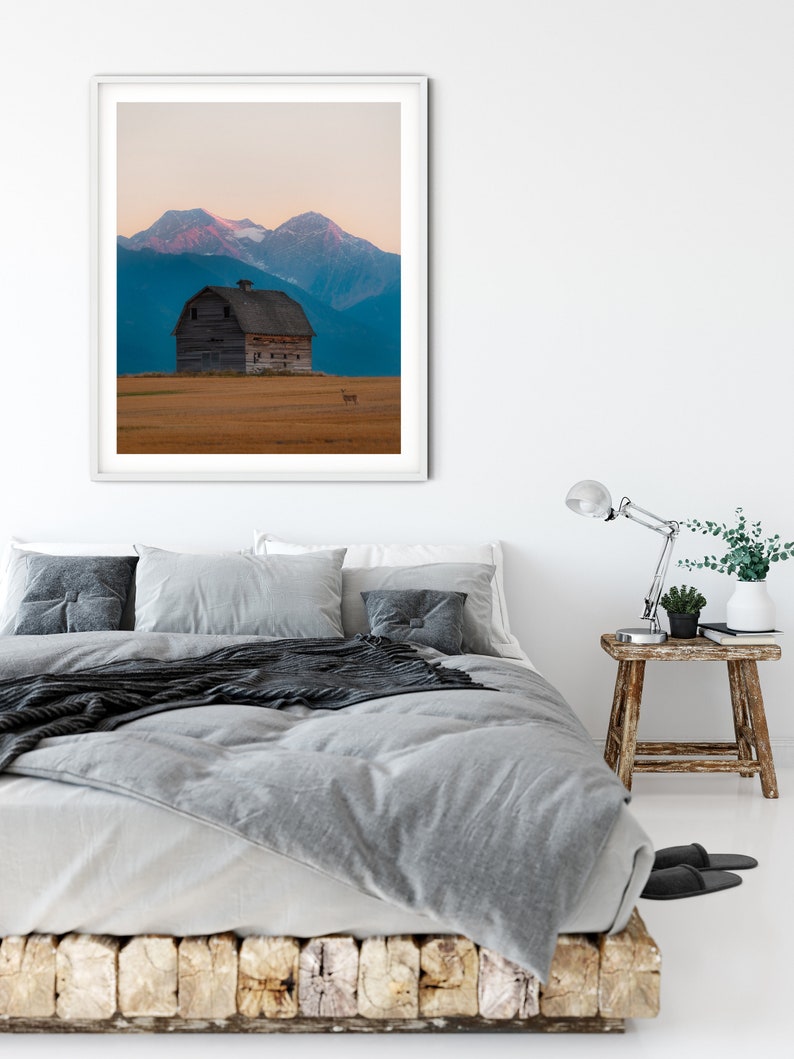 Montana Art Montana Wall Art Montana Photography Barn Wall Etsy