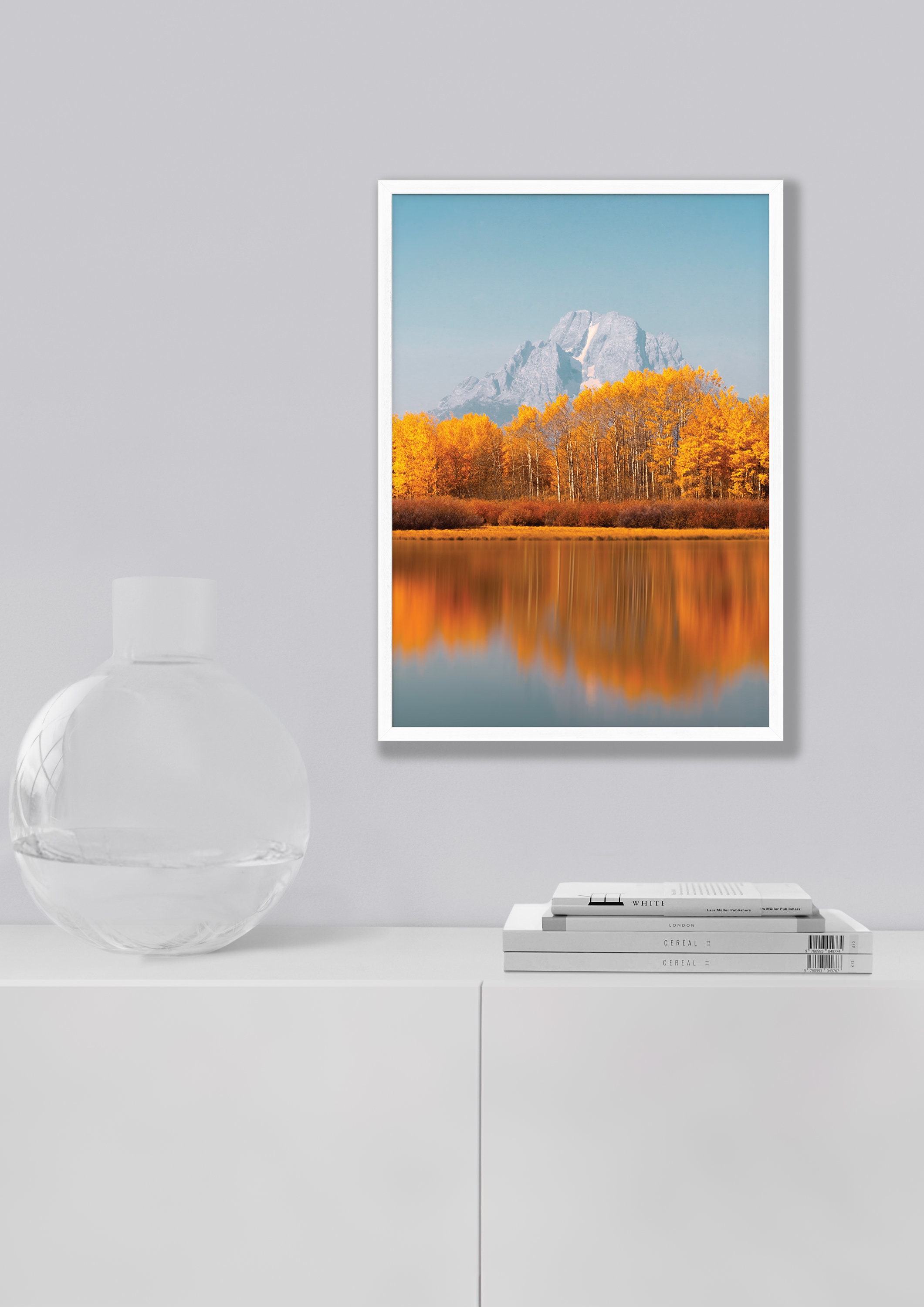 Grand Teton Wall Art Grand Teton Print Wyoming Art Oxbow - Etsy