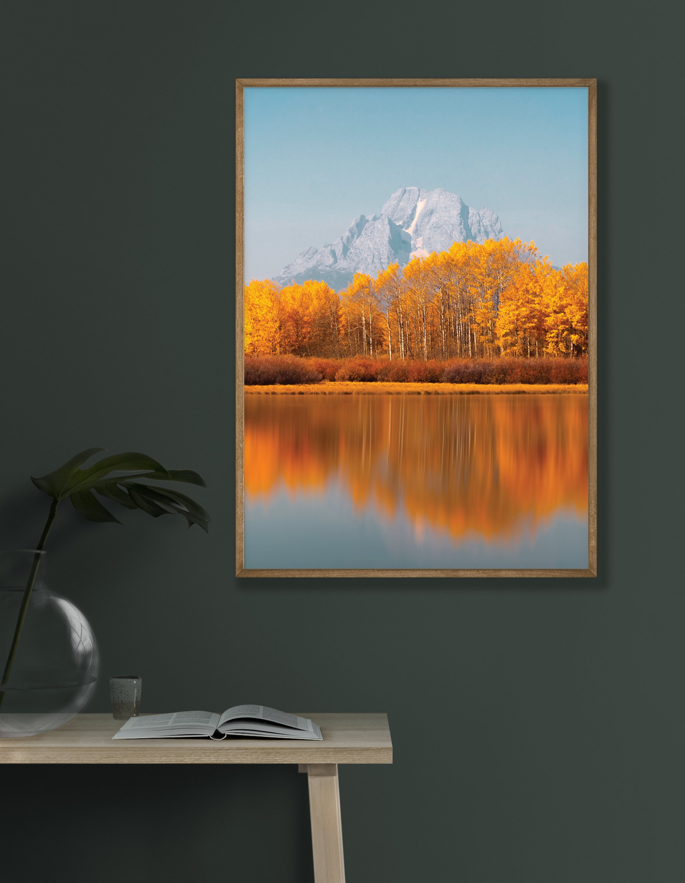 Grand Teton Wall Art Grand Teton Print Wyoming Art Oxbow - Etsy