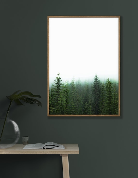 Misty Forest Art Print – Pacific Northwest Photography