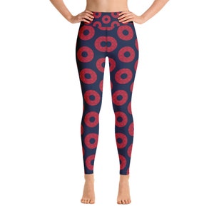 Fischmann Donuts Phish Donut Yoga Leggings