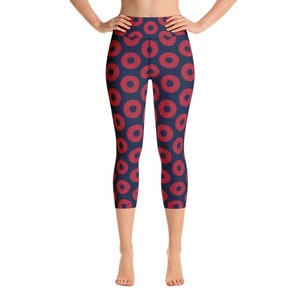 Phish Yoga Capri Fischmann Donut Leggings