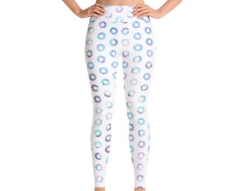 Kasvot Växt Fishman Donuts Yoga Leggings Phish Tour