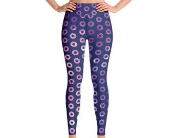 Fishman Space Donuts Yoga Phish Leggings