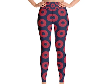 Fishman Donuts Phish Donut Yoga Leggings