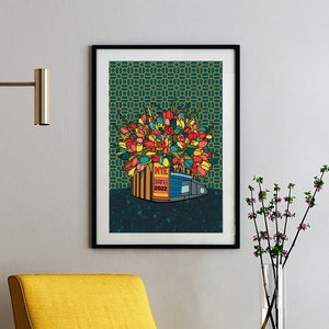 YEMSG Tulips Spring New Years Phish Poster image 1