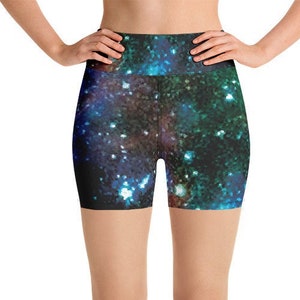 Galaxy Yoga Shorts
