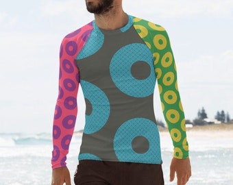 Phish Rash Guard Fishman Donuts LEMSG Men's Swim