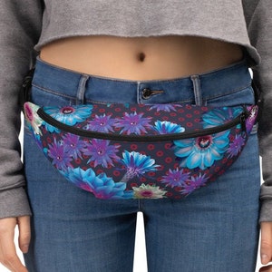 Floral Fishman Classic Donuts Fanny Pack