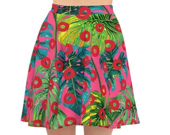 Foliage + Donuts Phish Tropical Skater Skirt